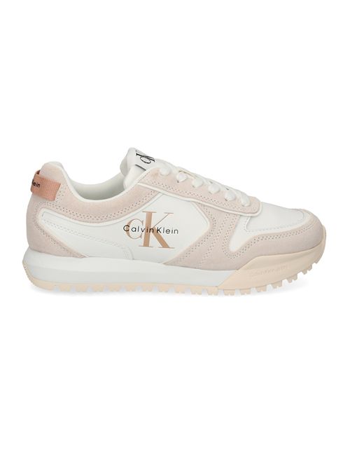 CALVIN KLEIN Toothy Runner Laceup Mix Donna CALVIN KLEIN | YW0YW0205205P